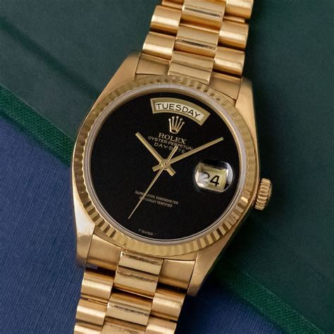 rolex day-date onyx